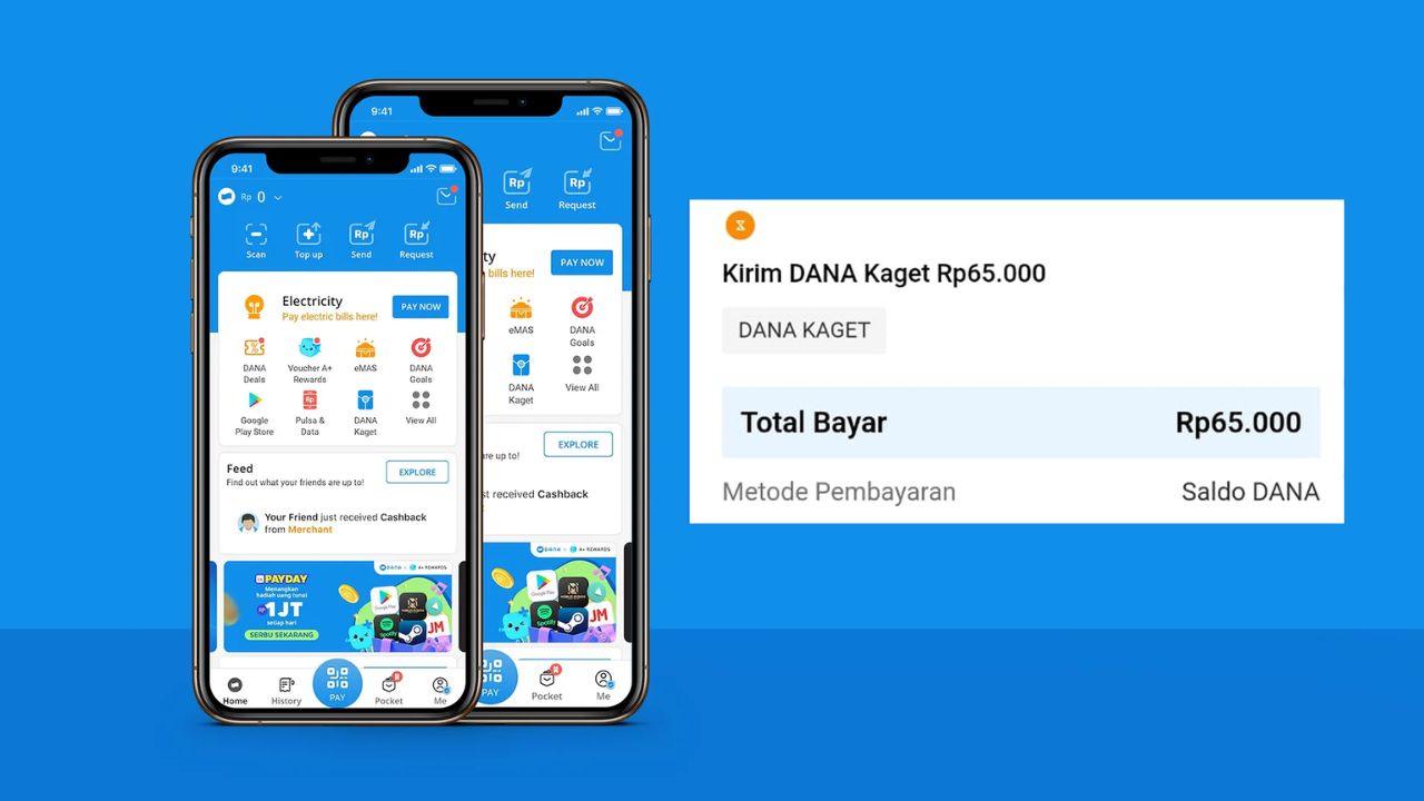 Hari Ini Bagi-Bagi THR Rp 170.000 dari DANA Kaget untuk Belanja Baju Lebaran, Klaim Saldo Gratis Disini!