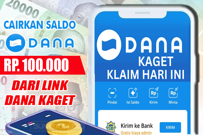 BURUAN Klaim Saldo DANA Gratis Rp100 Ribu Jumat 11 Agustus 2023, Via Link DANA Kaget Terbaru