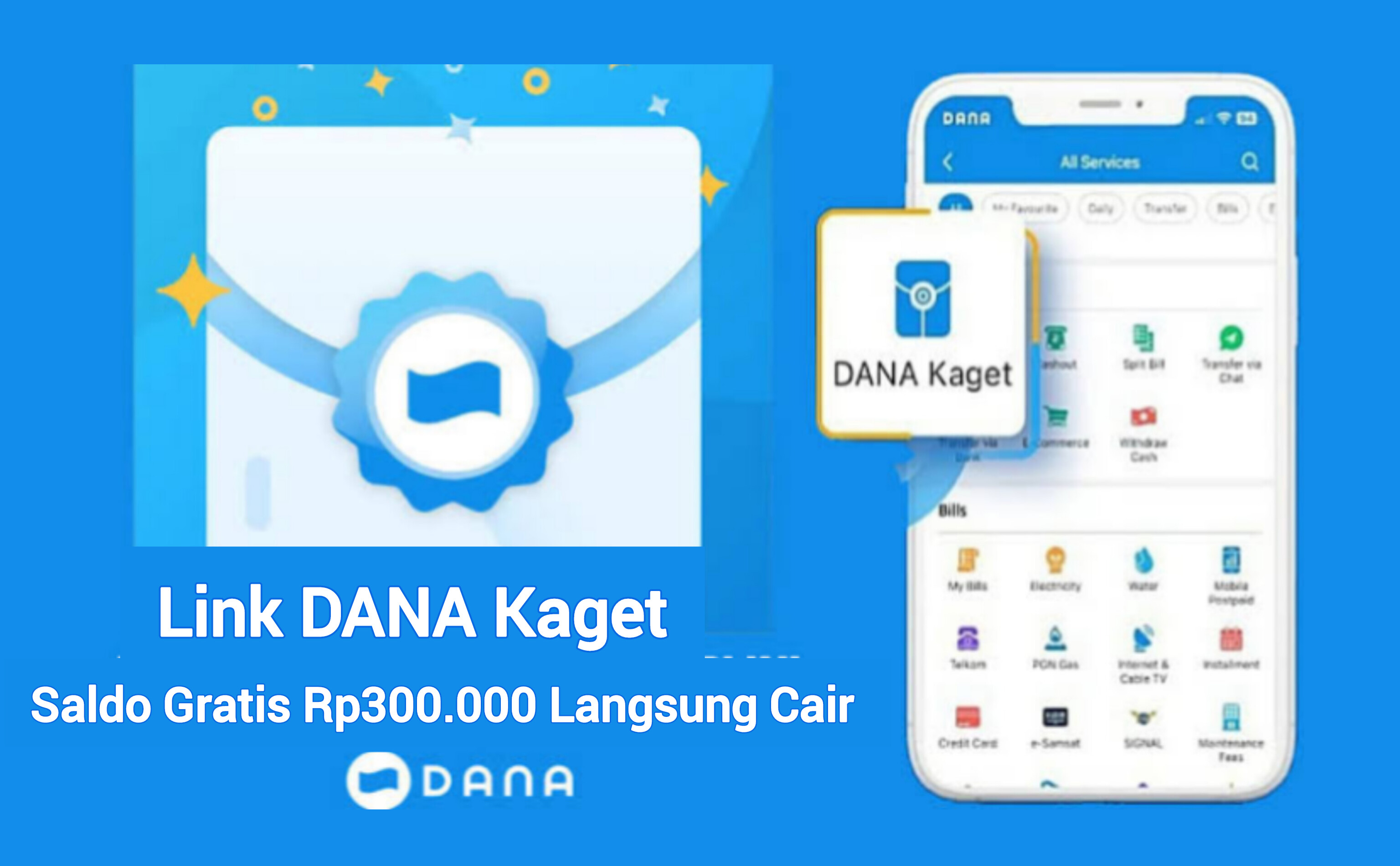 Langsung Klaim Link DANA Kaget Terbaru Hari Ini, Raih Kesempatan Dapat Saldo Gratis Hingga Rp300.000