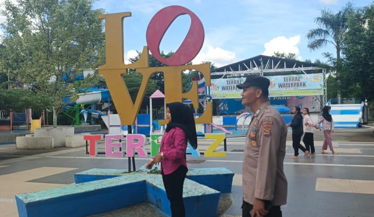 Libur Panjang Perayaan Paskah di Ogan Ilir, Polsek Tanjung Batu Tingkatkan Pengamanan di Tempat Wisata