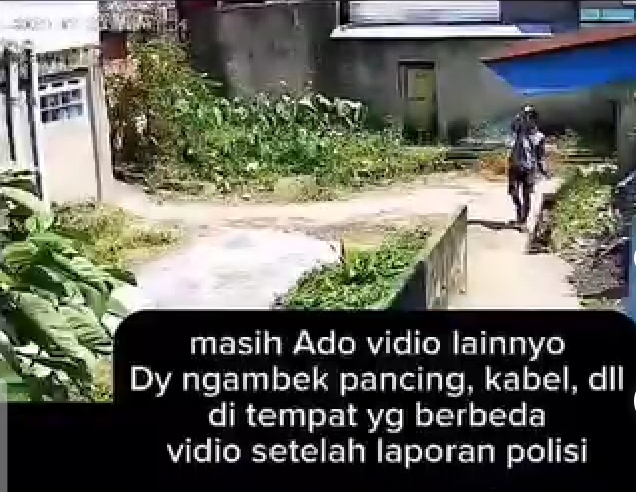 Sudah Dilaporkan ke Polisi, Seorang Pelaku Pencurian di Palembang Masih Berkeliaran Satroni Rumah-Rumah Warga 