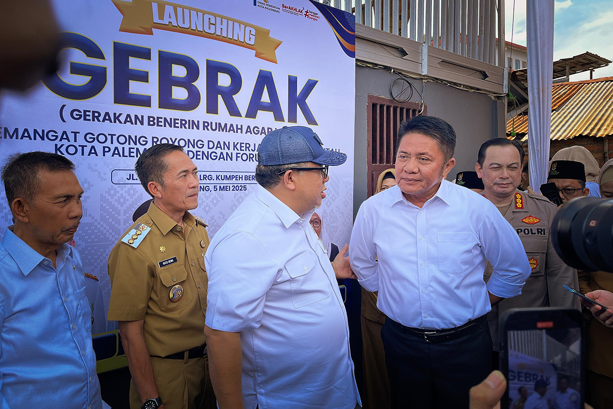 Gebrak Resmi Diluncurkan! Gubernur Herman Deru Dukung Program 3 Juta Rumah Presiden Prabowo