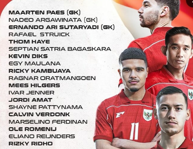 Daftar Pemain Provosional Dipanggil ke Timnas Indonesia, Ole Romeny Resmi Perkuat Lini Depan Skuad Garuda