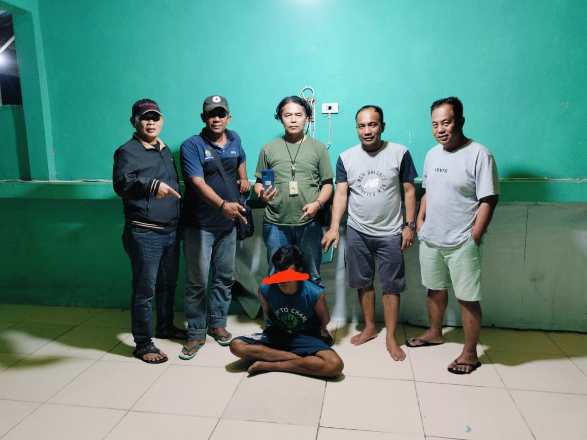 Polisi Tangkap Pencuri Handphone di Desa Bumi Pratama Mandira OKI