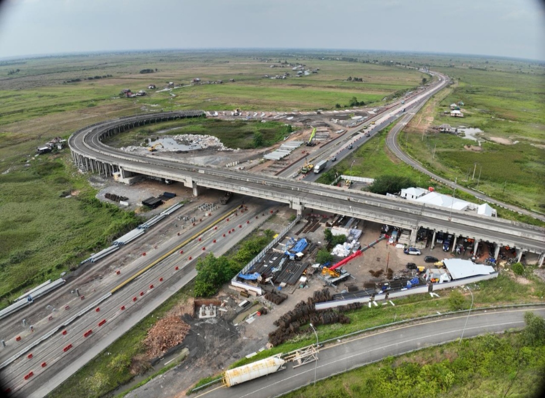 Ruas Tol Kayuagung - Palembang Lakukan Rekayasa Lalu Lintas Ada Perbaikan dan Peningkatan Kualitas Jalan 