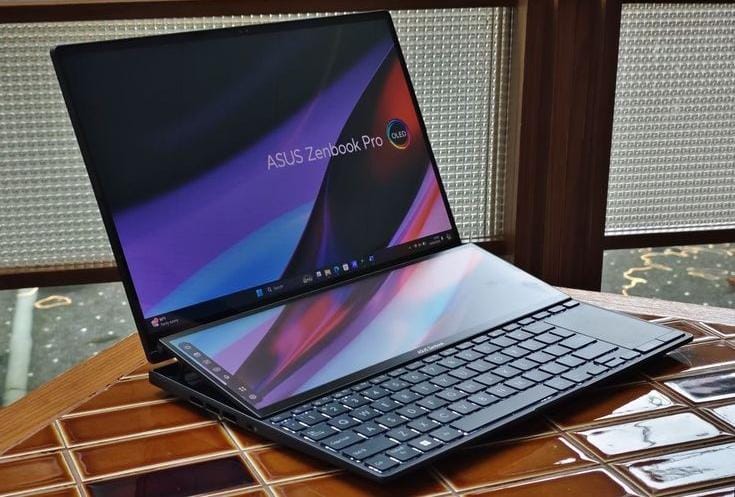 Spesifikasi Asus Zenbook Pro 14 Duo Mendukung Performa Gaming yang Lancar dengan Layar Ganda yang Canggih