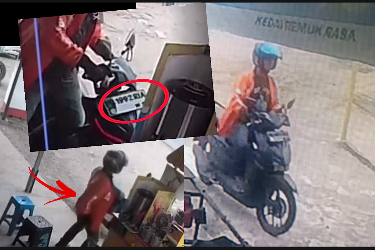 Diungkap Netizen, Pria Berjaket Ojol Incar Hp Pedagang di Palembang Beraksi di Banyak TKP