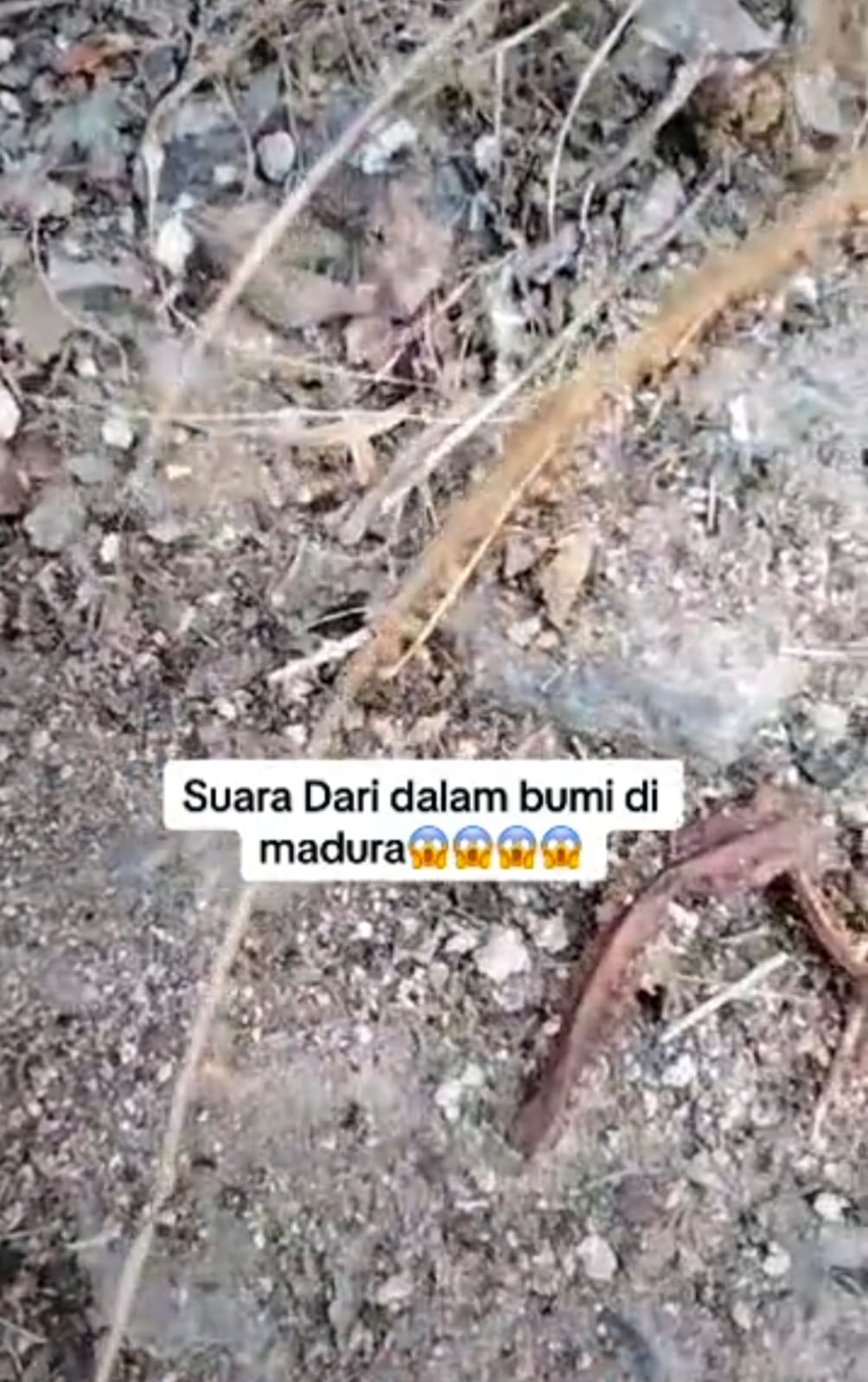 Suara Dentuman Misterius Dari Dalam Tanah Di Sumenep Madura, Pertanda ...