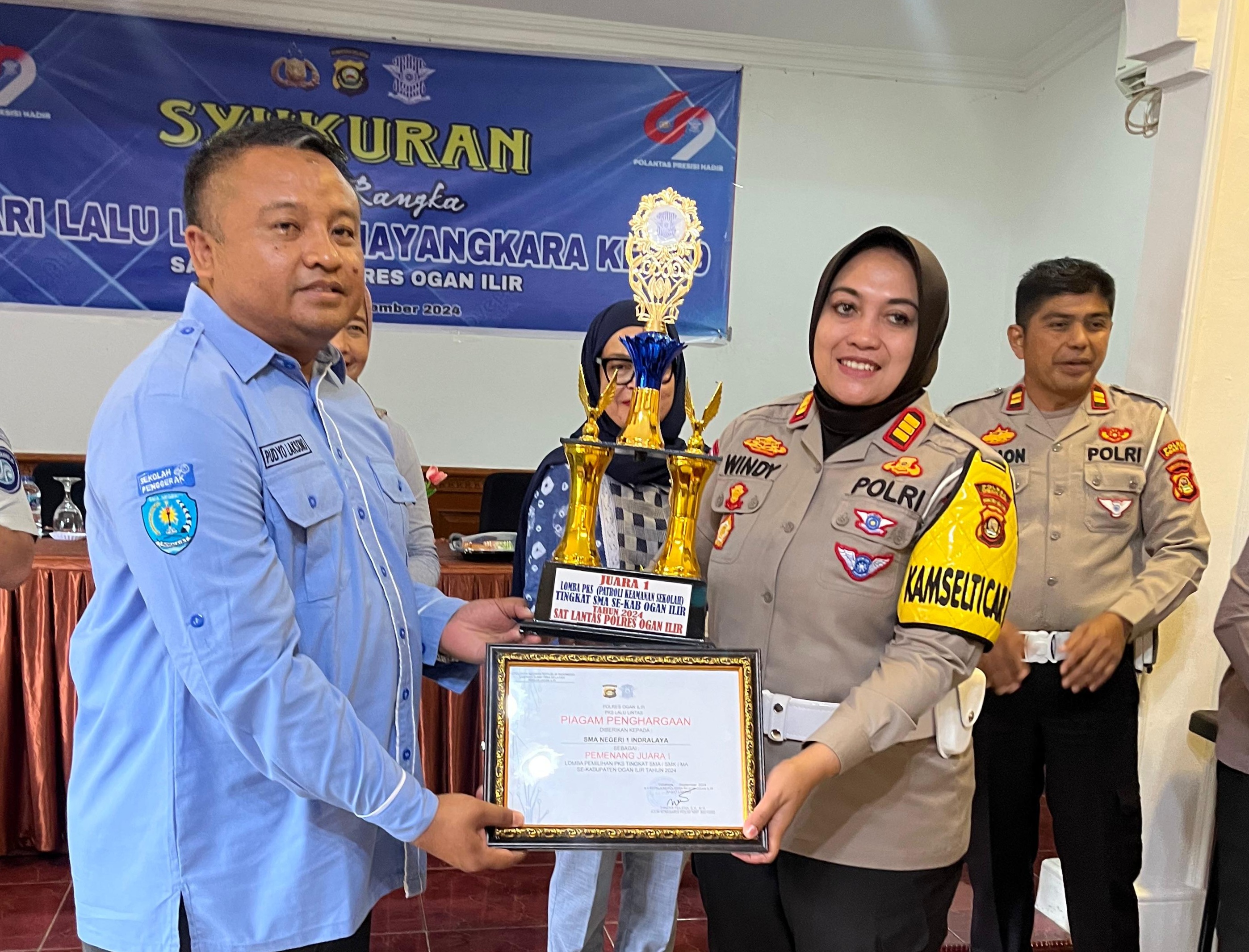 SMAN 1 Indralaya Wakili Polres Ogan Ilir Lomba PKS Tingkat Provinsi Sumsel, Ini Persiapan yang Dilakukan