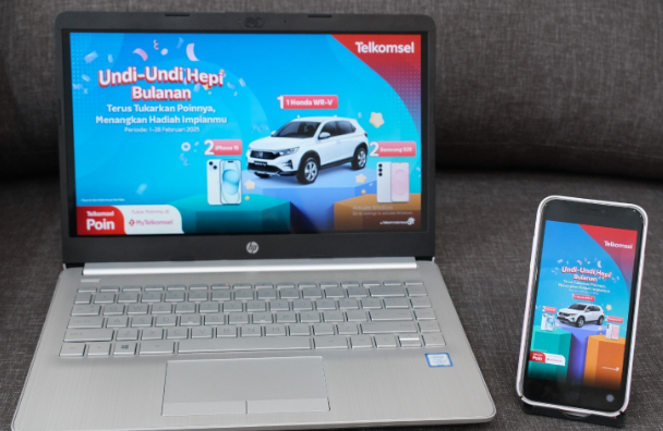 Telkomsel Hadirkan Program Spesial Undi Undi Hepi Februari, Honda WR-V Jadi Hadiah Spektakuler