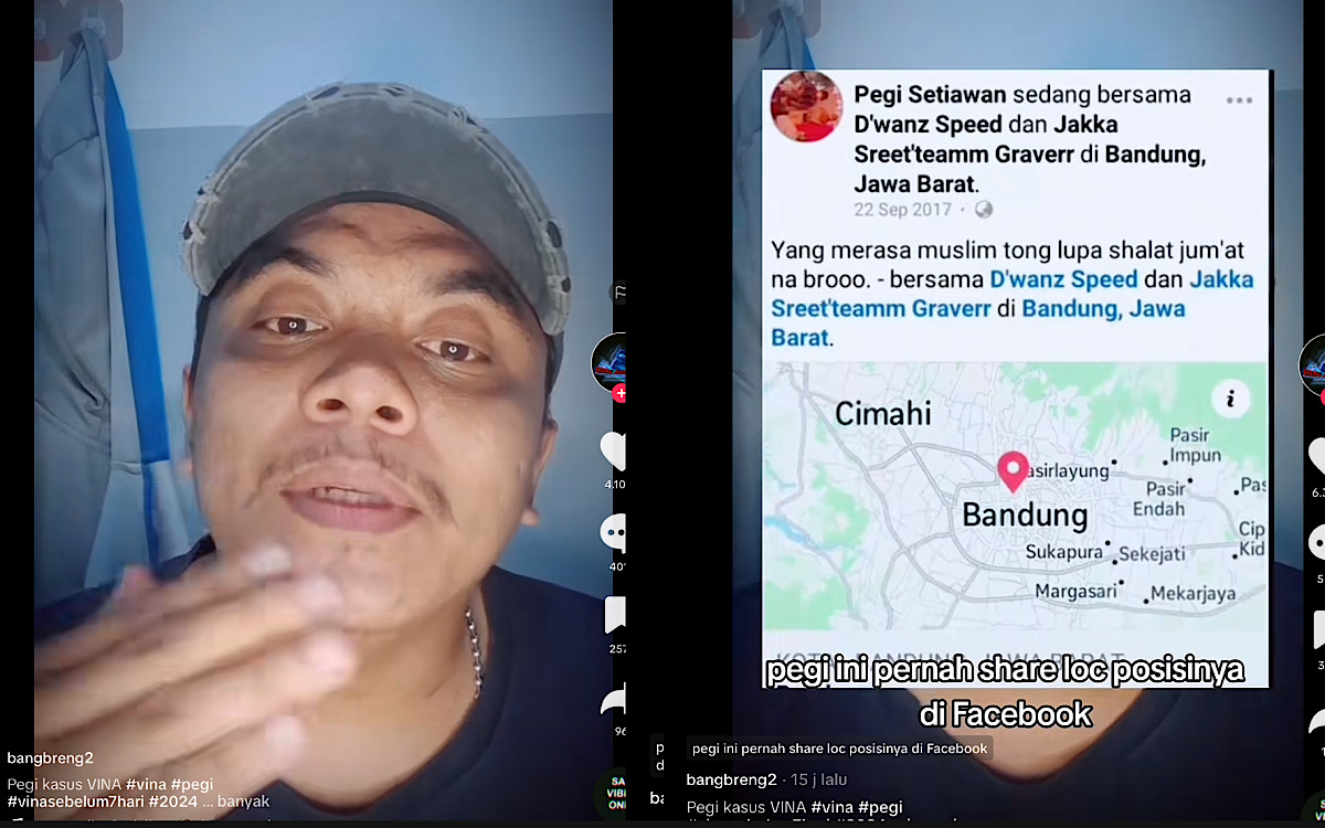 Sejak Kapan Ada Buronan Sharelock Posisinya di Facebook, Bang Breng Baru Tahu Jarak Cirebon-Bandung 8 Tahun