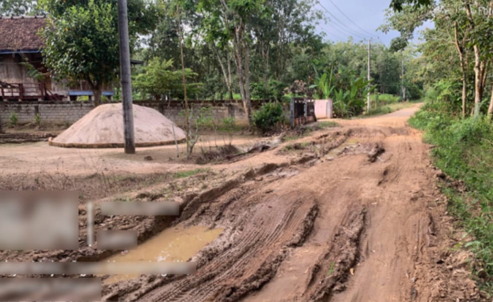 Jalan Desa di Lempuing OKI Rusak Parah Usai Banjir, BPBD Turunkan TRC