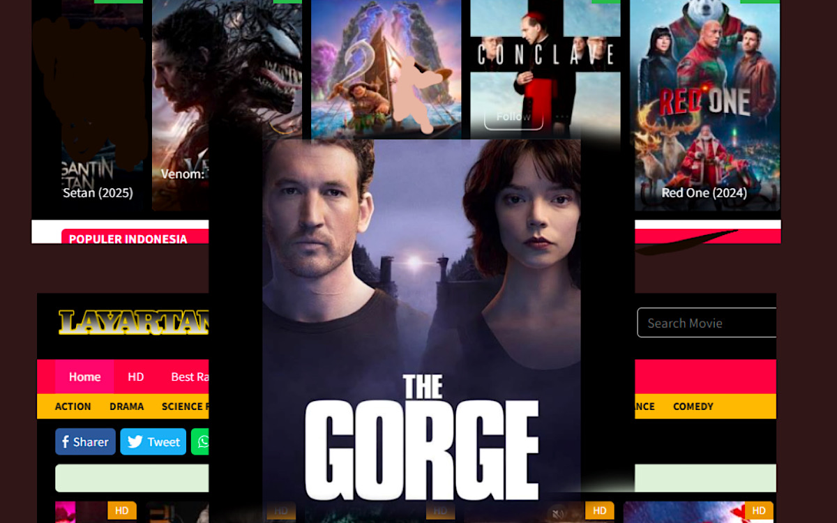 Kaum Rebahin LK21 Nangis Cari Film The Gorge, Hanya di Apple TV Guys, Jomblo Jangan Lancang Nonton Film Ini! 