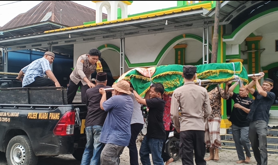 Aksi Humanis Polisi Empat Lawang, Mobil Patroli Dipakai Antar Jenazah Warga