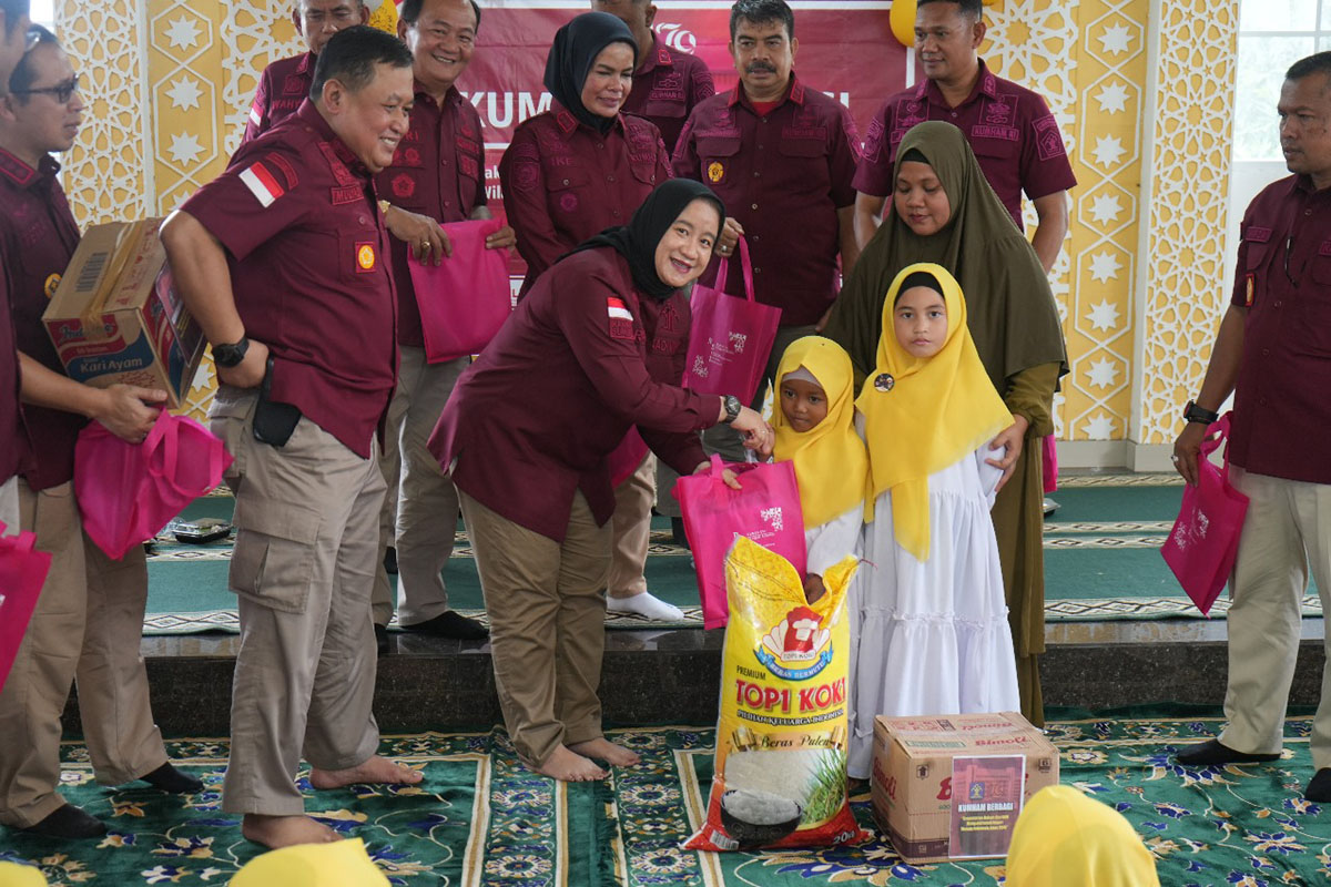 Kumham Berbagi, Kemenkumham Sumsel Gelar Bakti Sosial di Panti Asuhan Peduli Anak Yatim