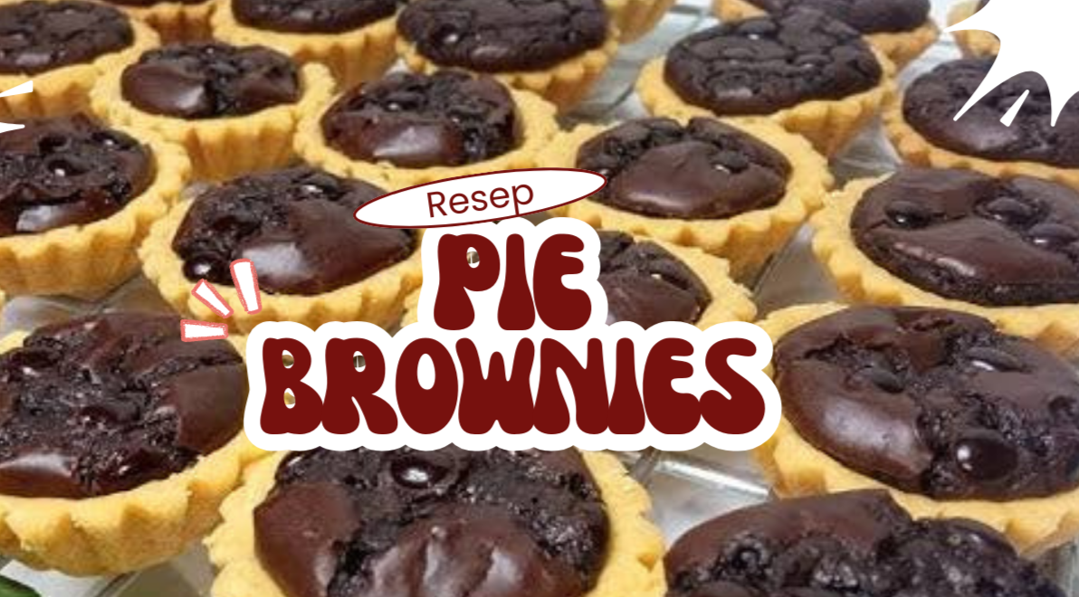 Resep Pie Brownies Praktis dan Anti Gagal, Cocok Jadi Camilan Nikmat Saat Bersantai
