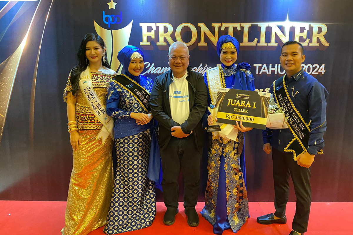 Bank Sumsel Babel Raih Gelar Juara 1 di Ajang Frontliner Championship BPDSI 2024