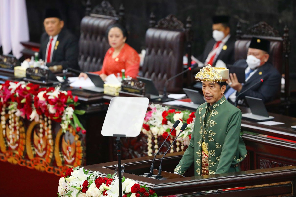 Berpidato Soal APBN, Jokowi: IKN Bukan Cuma untuk ASN 