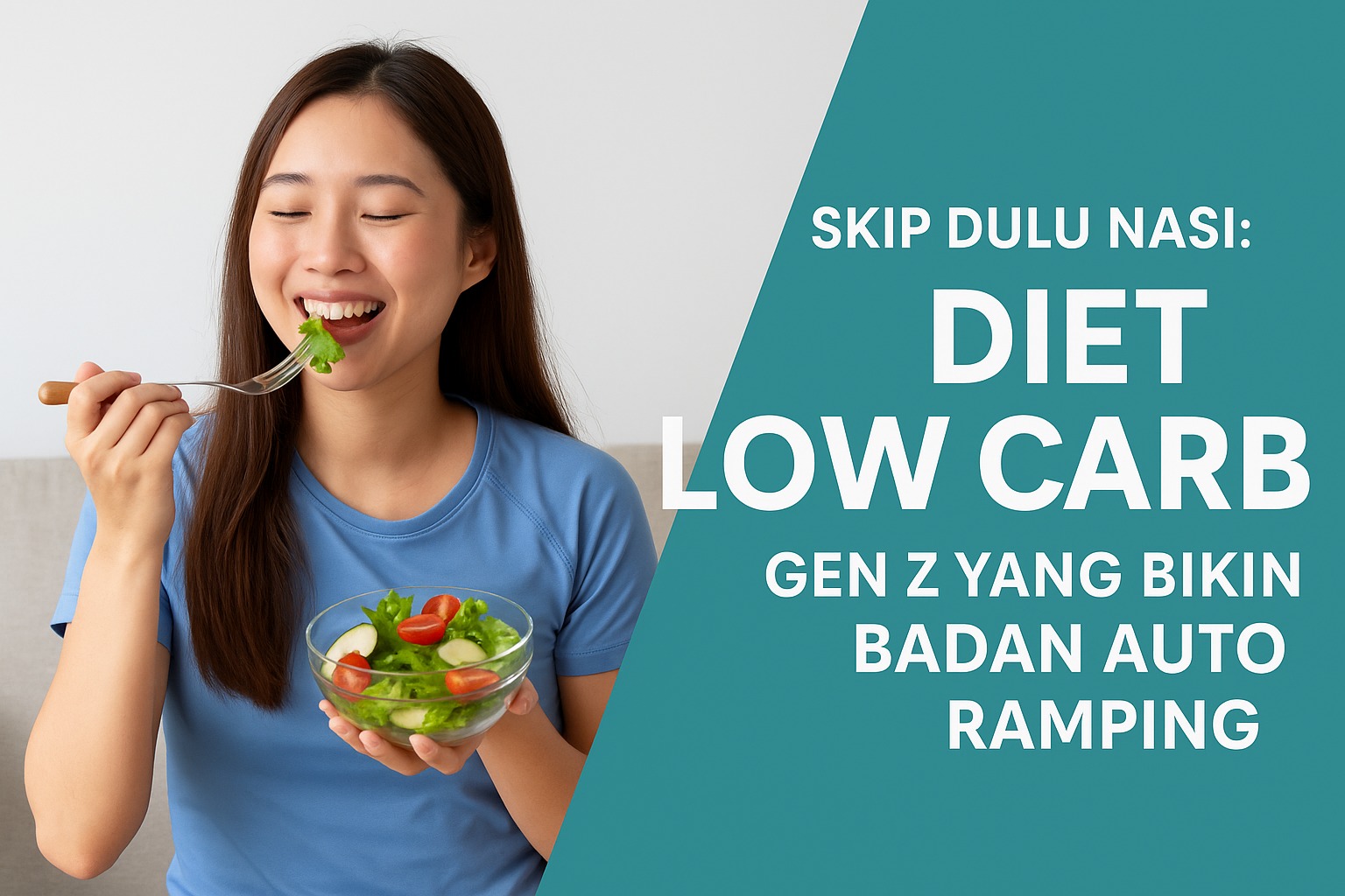 Skip Dulu Nasi: Diet Low Carb Gen Z yang Bikin Badan Auto Ramping