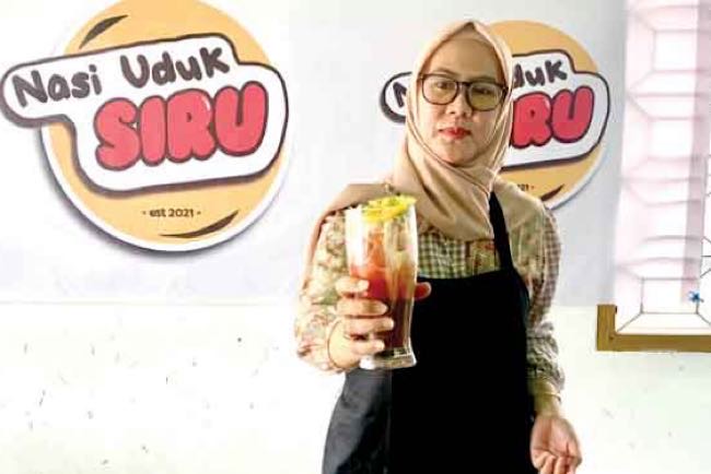 Lezatnya Kreasi Es Kacang Ala Nasi Uduk Siru, Tersedia Kemasan Frozen dan Terima Pesanan Online 