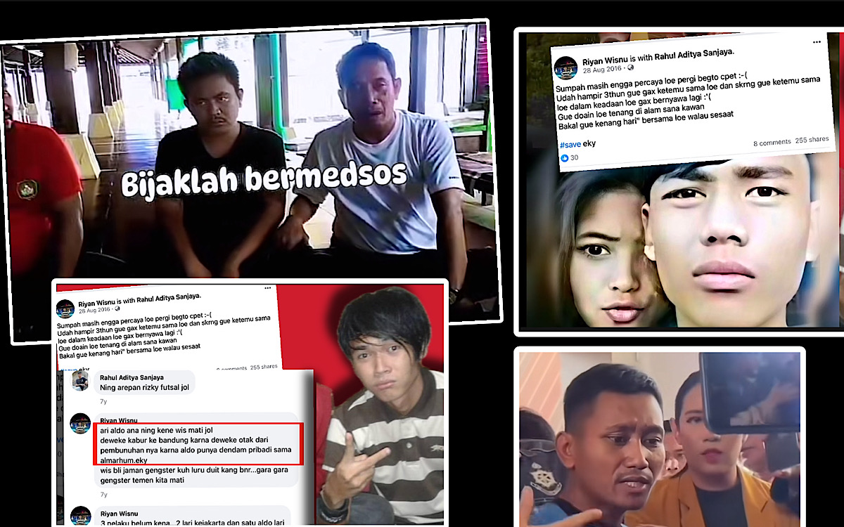 Aldo Didampingi Pengacara Bantah Tudingan Riyan Wisnu 8 Tahun Silam Sebagai Otak Kasus Pembunuhan Vina dan Eky