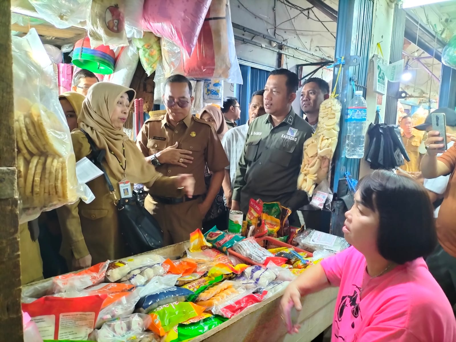 Kemendagri Monitoring Pengendalian Inflasi Di Kota Palembang, Harga Bawang Putih Masih Mahal