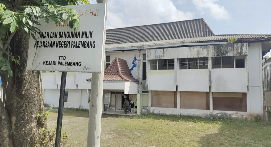 Ini Kondisi Gedung Eks Kejari Palembang