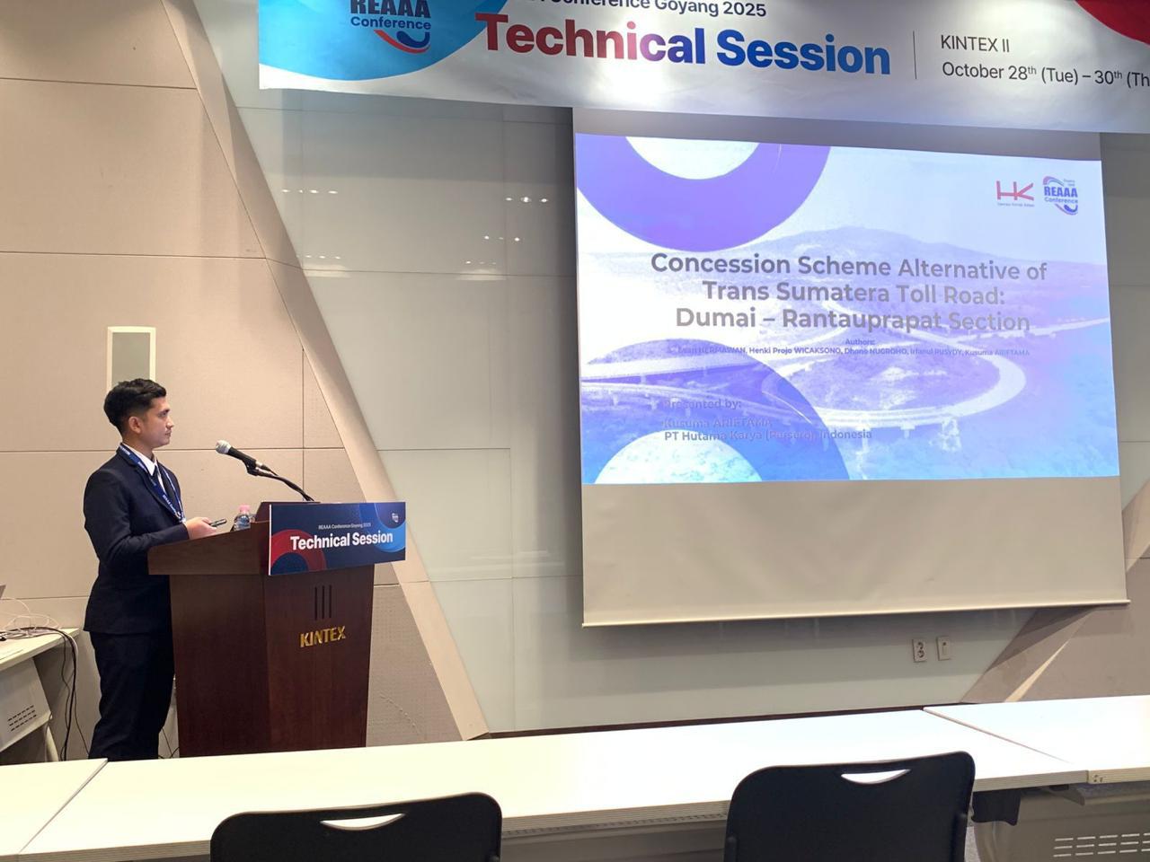 Hutama Karya Dorong Transformasi Infrastruktur Berkelanjutan Melalui Forum Internasional REAAA 2025