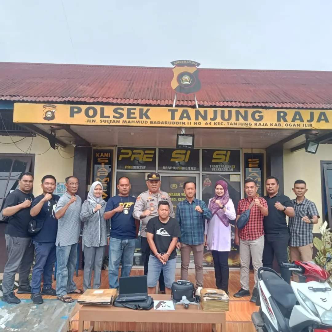 Bobol Rumah Content Creator Ogan Ilir, Perawat Puskesmas Tanjung Raja Ditangkap Polisi
