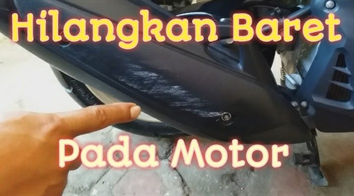 Baret Halus di Motor Matic? Ini Cara Murah dan Aman Menghilangkannya Tanpa ke Bengkel