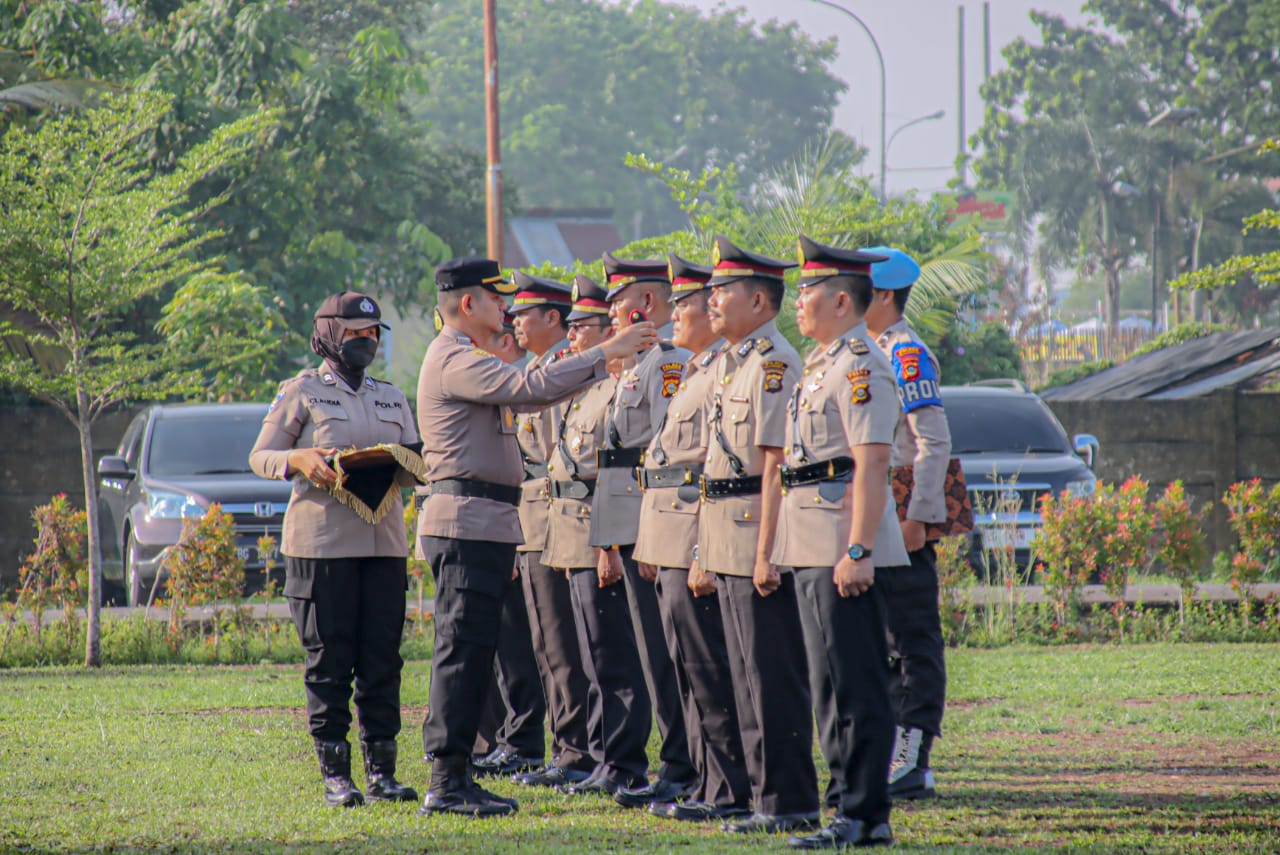 6 Pejabat Polres OKI Dimutasi, AKP Budi Santoso Jabat Kapolsek SP Padang