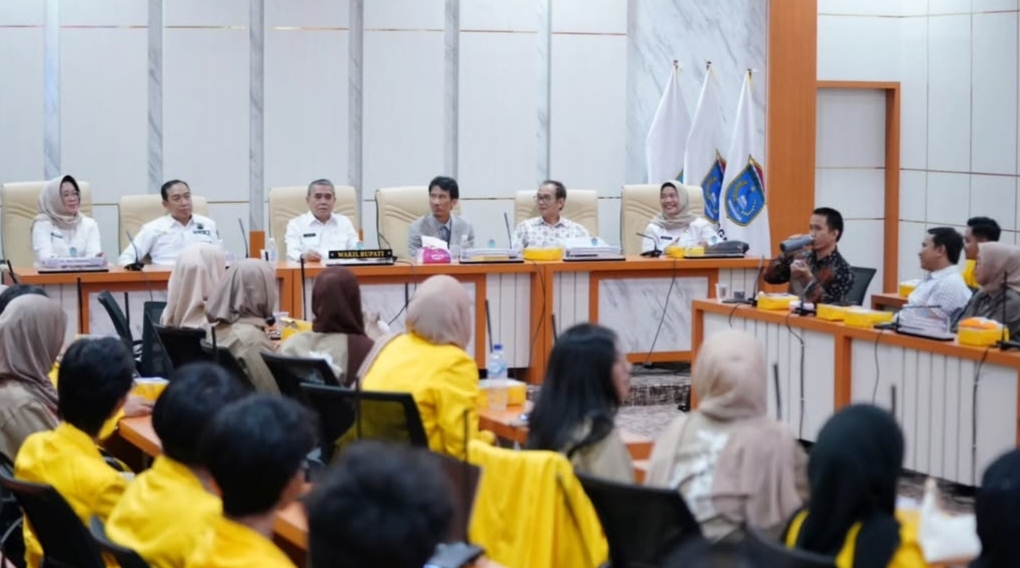 Wabup Ogan Ilir Terima Audiensi Mahasiswa Hukum Unsri, Berharap Jadi Motivasi untuk Gapai Cita-Cita