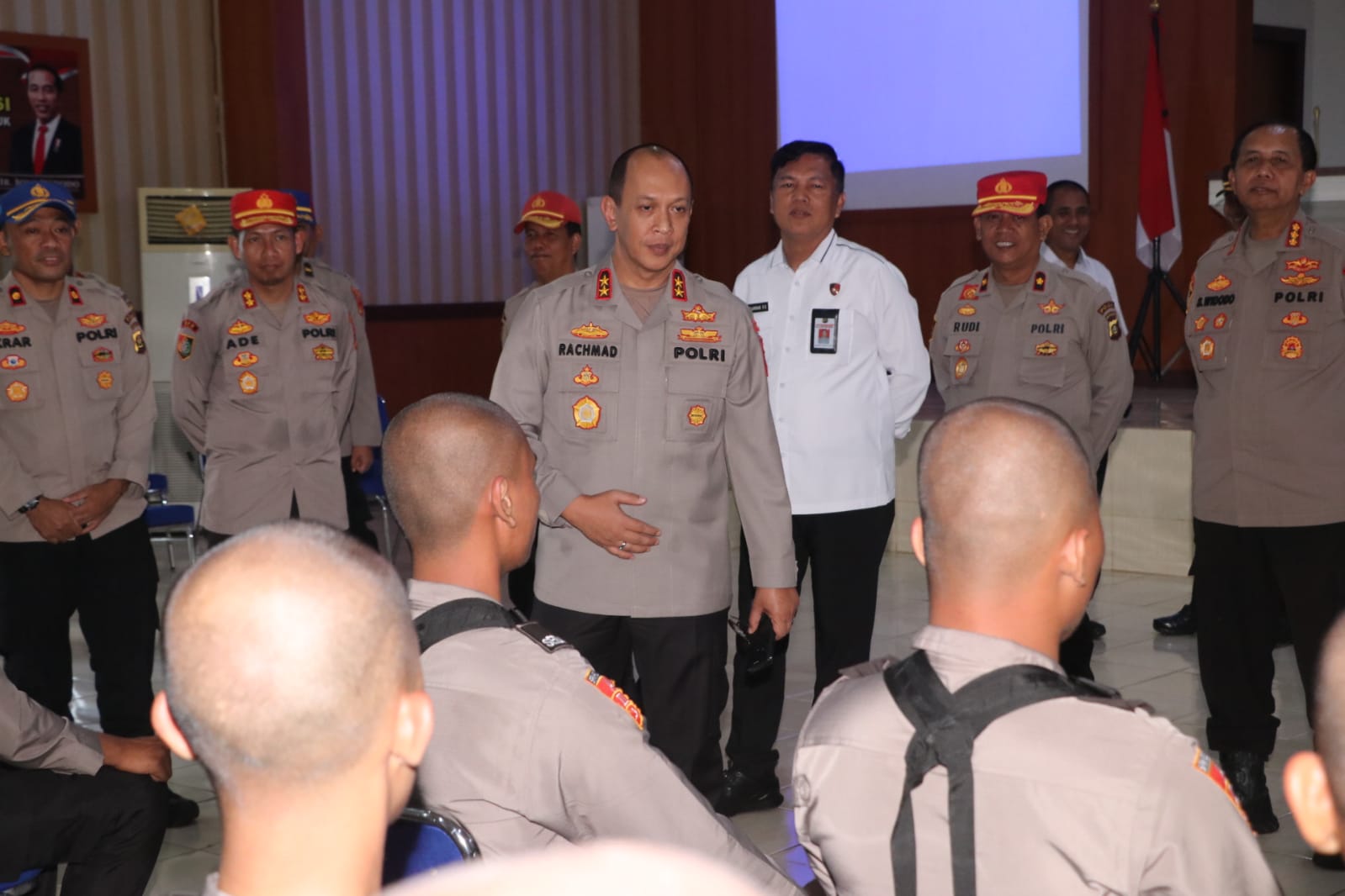 277 Casis Diktuba Polri SPN Betung Dapat Arahan Langsung Kapolda Sumsel, Simak