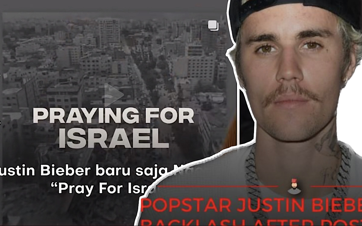 Justin Bieber Berdoa Buat Israel Langsung Dirujak Netizen, Foto Reruntuhan Gaza di Instagram Stories Dihapus! 