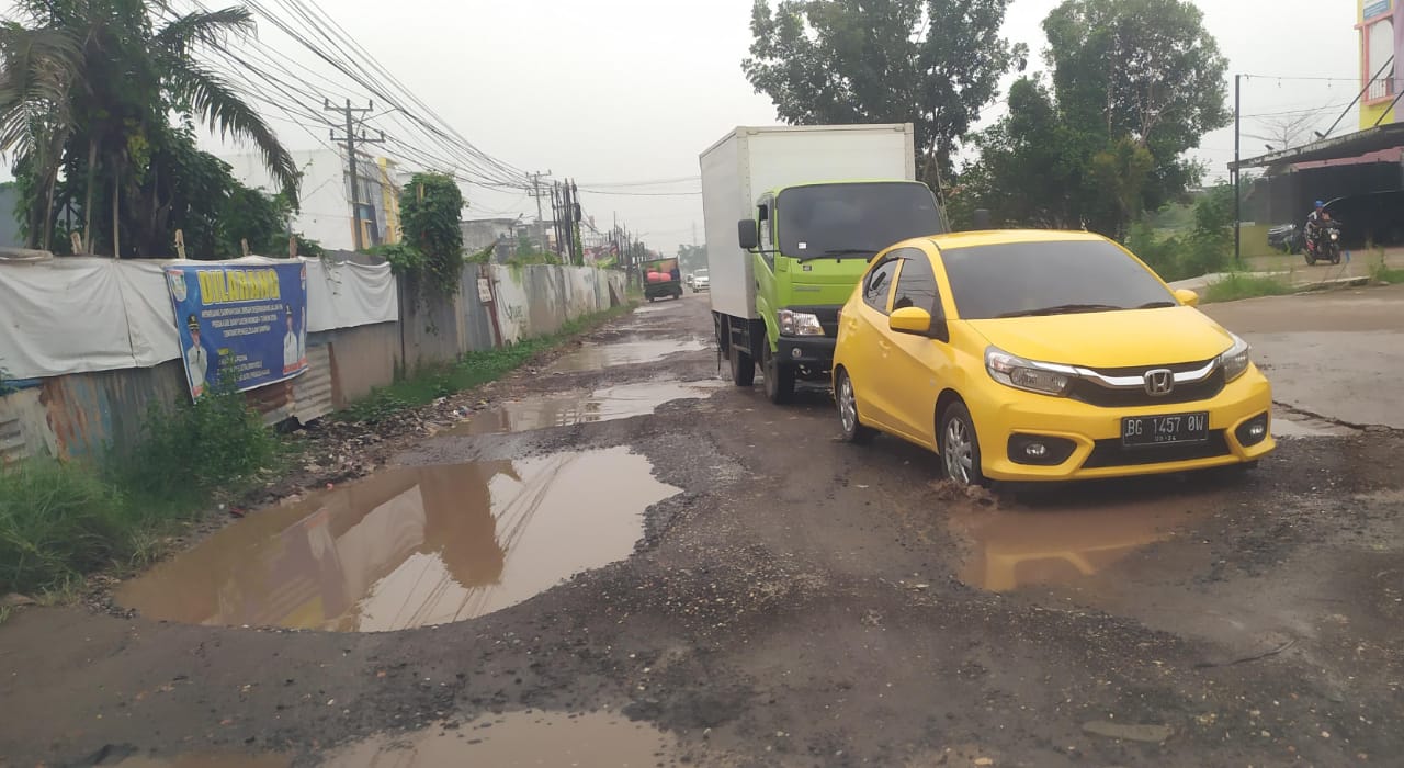 Warga Tegal Binangun Banyuasin Keluhkan Jalan Berlubang, Jadi Sebab Kecelakaan dan Ancam Keselamatan