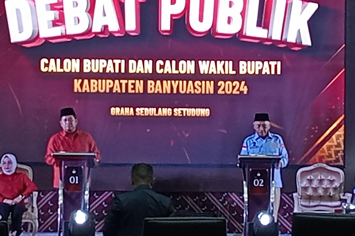 Debat Panas Pilkada Banyuasin 2024, Askolani dan Slamet Berebut Visi Pemekaran dan Pengembangan Ibukota