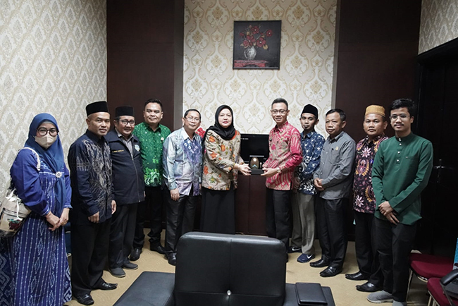 Wabup Yudha Terima Audiensi dan UIN Raden Fatah Palembang