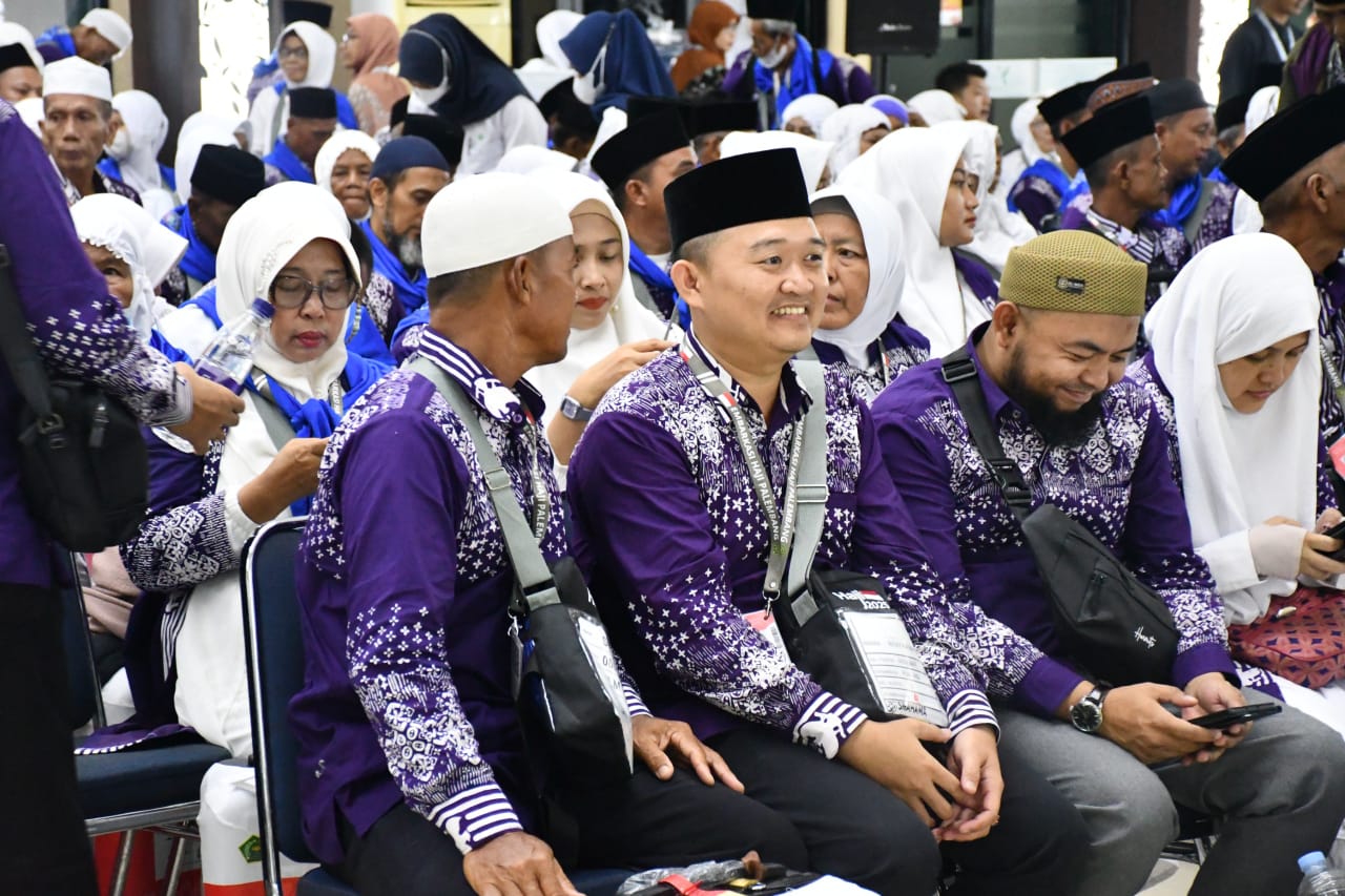 370 Jemaah Kloter 1 Asal OKU Timur Jalani Karantina di Asrama Haji Palembang Sebelum Diberangkatkan