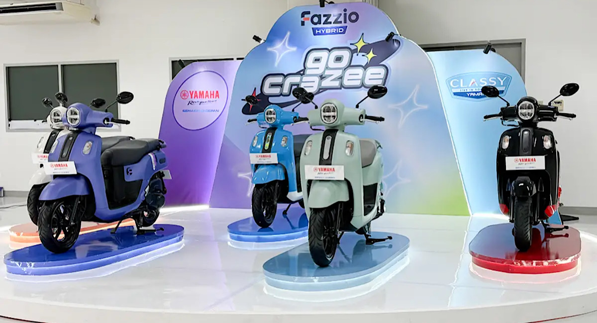 Makin Kalcer, Berikut 5 Warna Baru Yamaha Fazzio 2026!