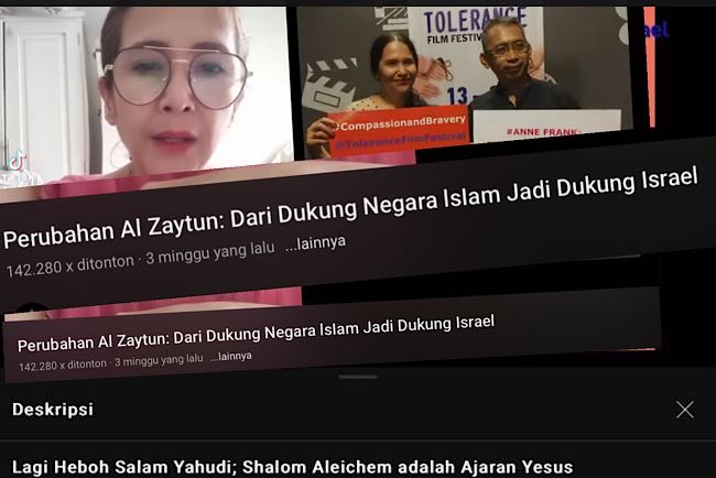 Pede Sekali Monique Rijkers Bangga Melihat Perubahan Al Zaytun, Dari Dukung Negara Islam Jadi Dukung Israel   