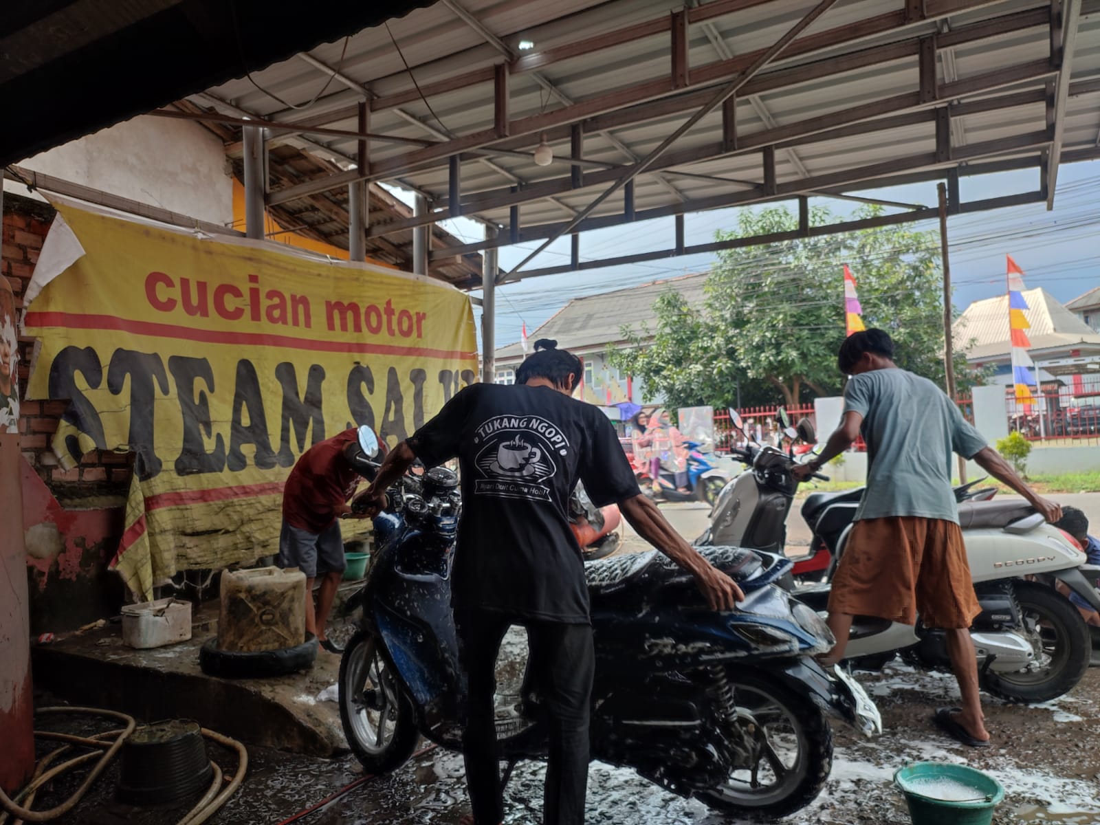 Usaha Steam Motor di Palembang Ramai Saat Bulan Ramadan, Ternyata ini Sebabnya