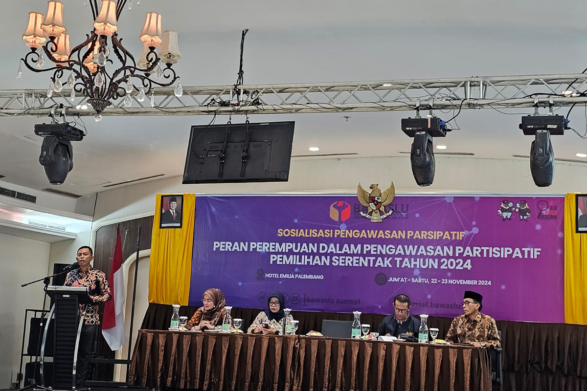 Perempuan Sumsel Siap Awasi Pilkada 2024, Bawaslu Gelar Sosialisasi Pengawasan Partisipatif