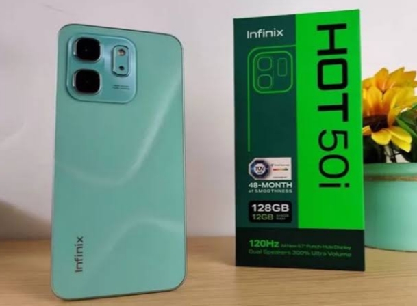 Infinix Hot 50i Menawarkan Layar IPS LCD dengan Speaker Stereo Bikin Pengalaman Audio Lebih Impresif