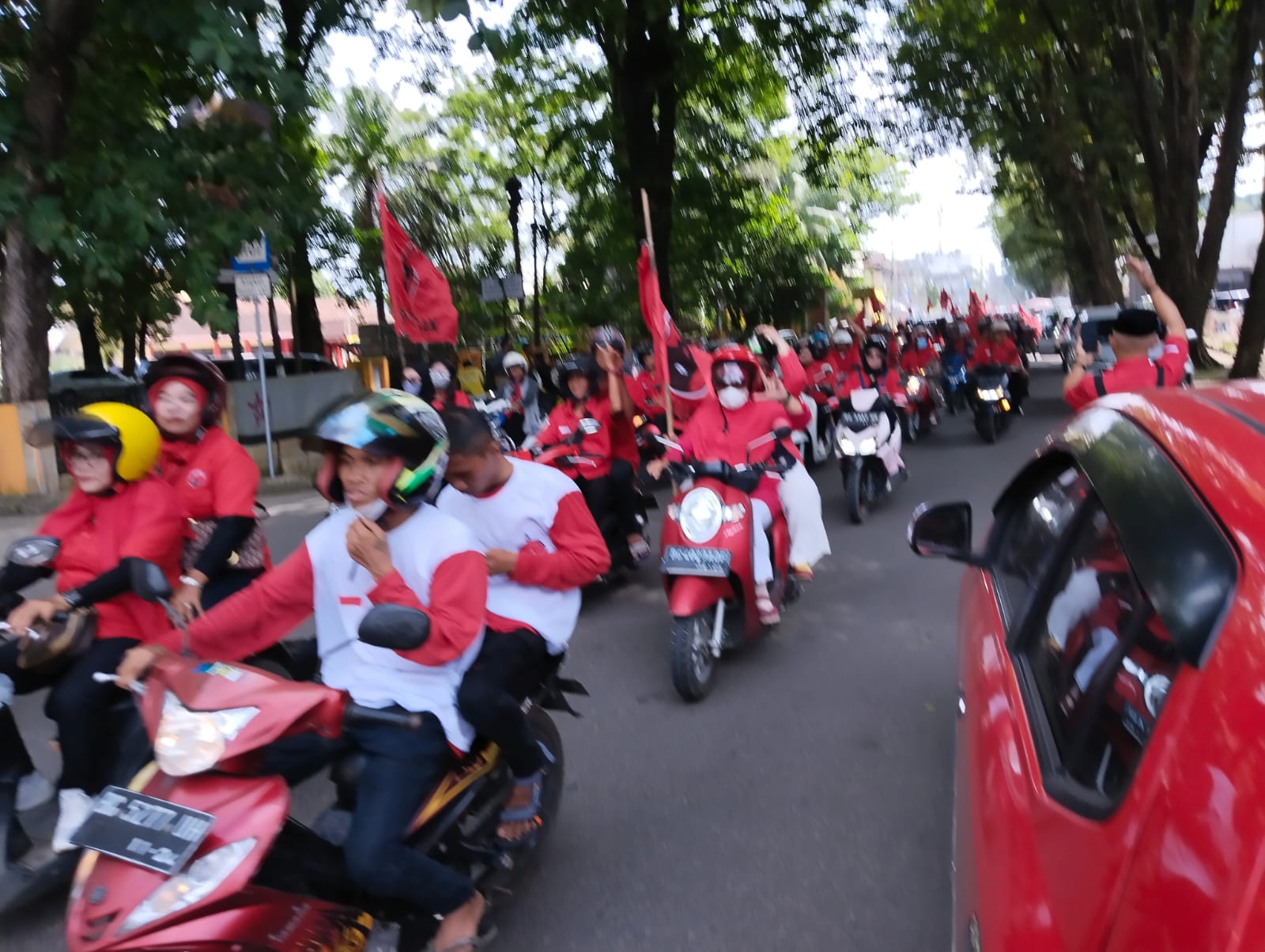 PDIP Daftarkan Bacaleg ke KPU Palembang-KPU Sumsel