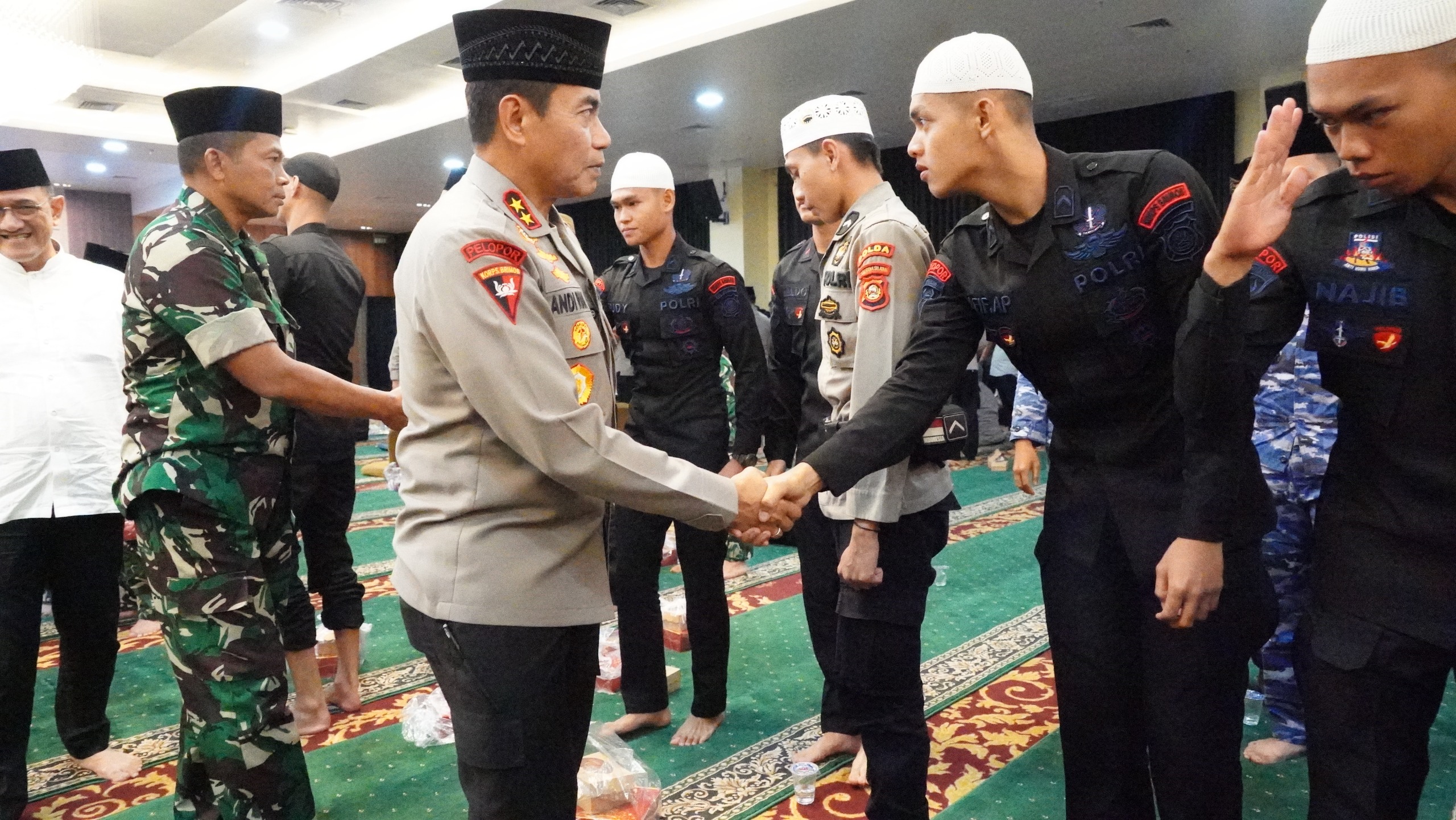 Dari Polda Sumsel untuk Negeri: Doa Bersama dan Cooling System Jadi Senjata Kedamaian