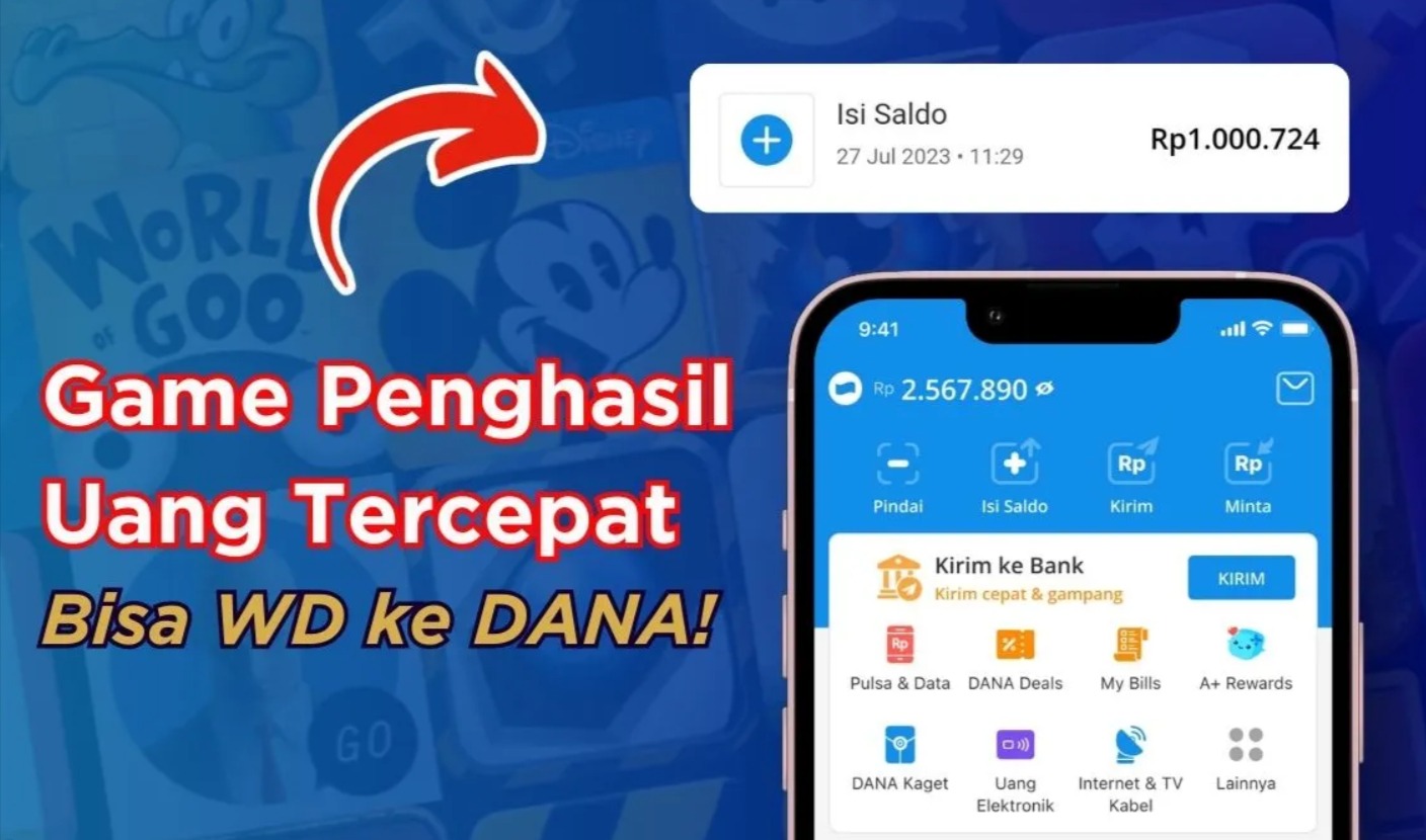 TERBARU! Game Penghasil Saldo DANA 2025, Baru Main Langsung Cair Rp50 Ribu