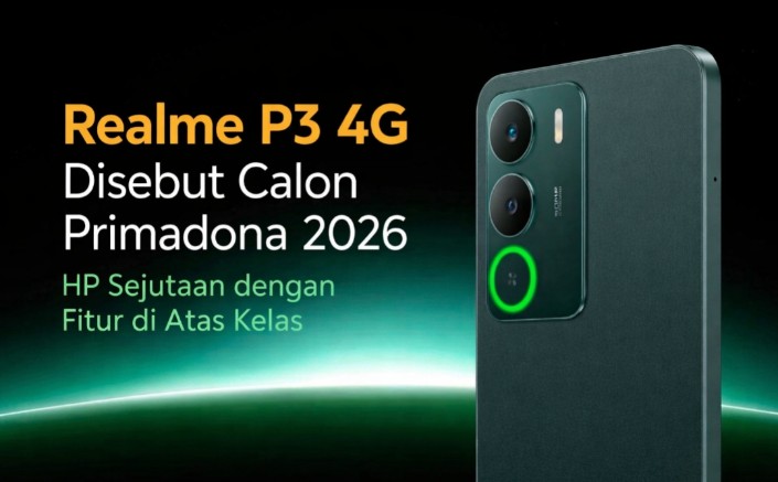 Realme P3 4G Disebut Calon Primadona 2026, HP Sejutaan Fitur Kelas 'Bangsawan'