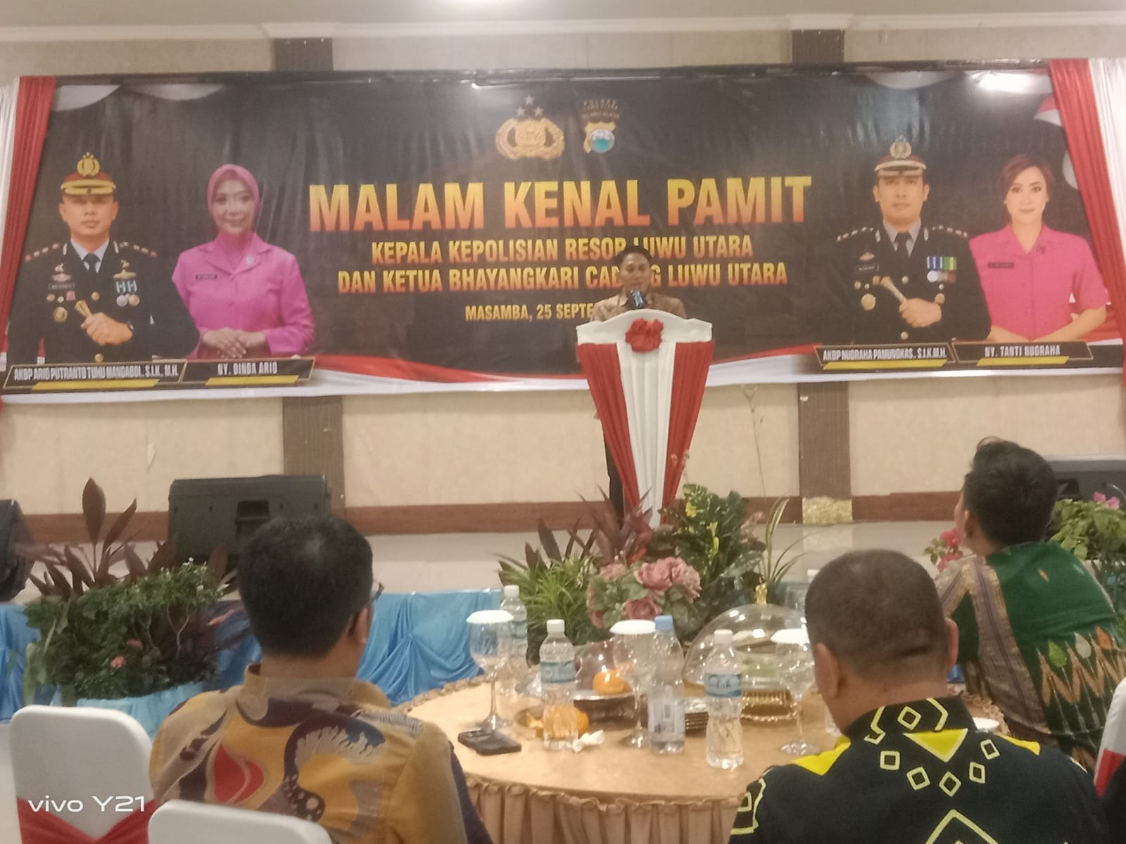 Ketua DPRD Utara Hadiri Pisah Sambut Kapolres Utara
