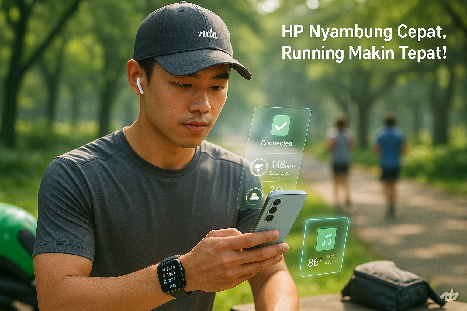 Gen Z Wajib Tahu! Mengapa HP Samsung Galaxy A55 5G Paling Cocok Dipasangin Smartwatch Saat Running