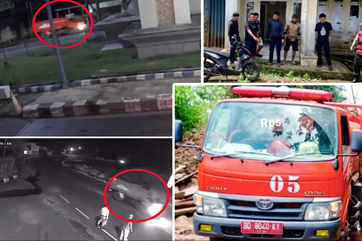 Viral Mobil Damkar Rejang Lebong Dicuri, Hilang Dari Pos Damkar Binduriang